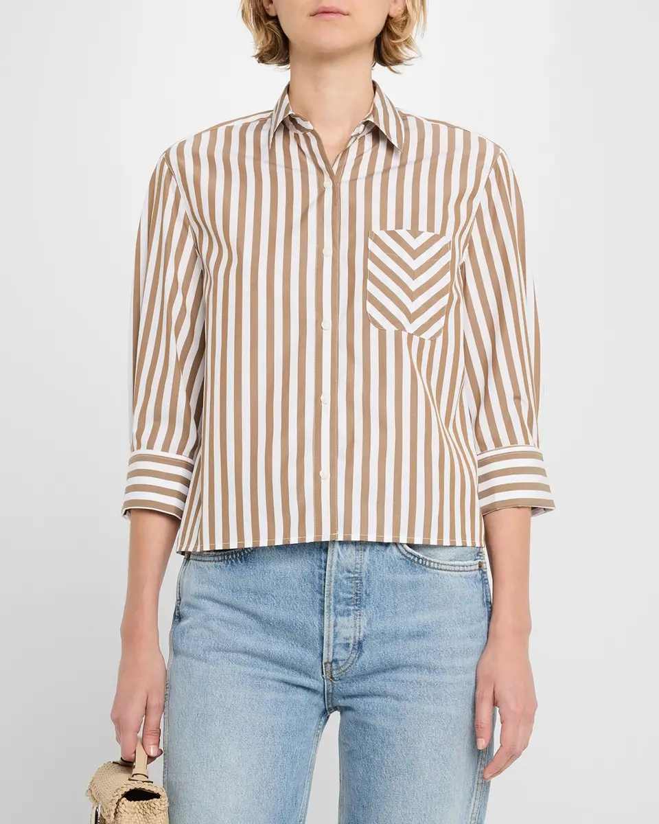rag & bone Lucia Stripe Poplin Shirt | Thumbnail 4 rag & bone Lucia Stripe Poplin Shirt | Thumbnail 4