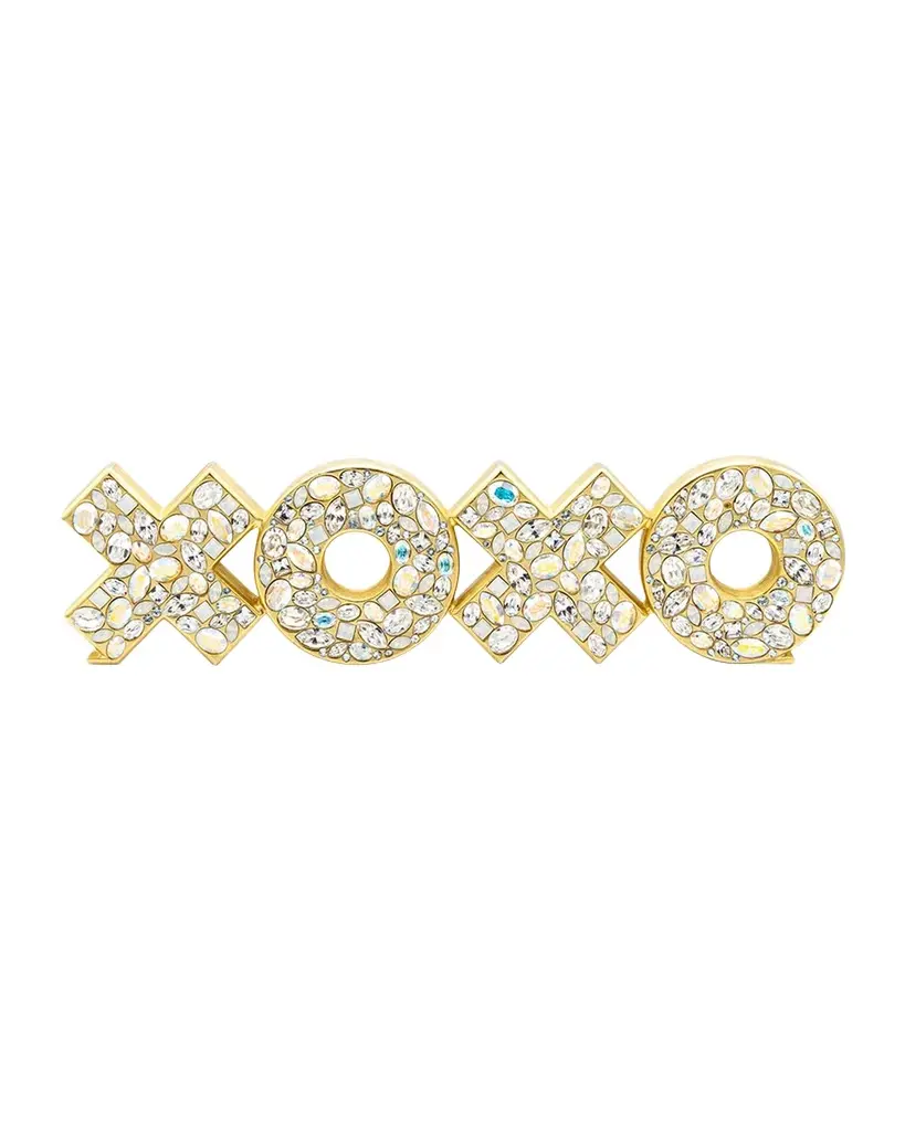 Jay Strongwater Avery Opal XOXO Objet | Image 1 Jay Strongwater Avery Opal XOXO Objet | Image 1