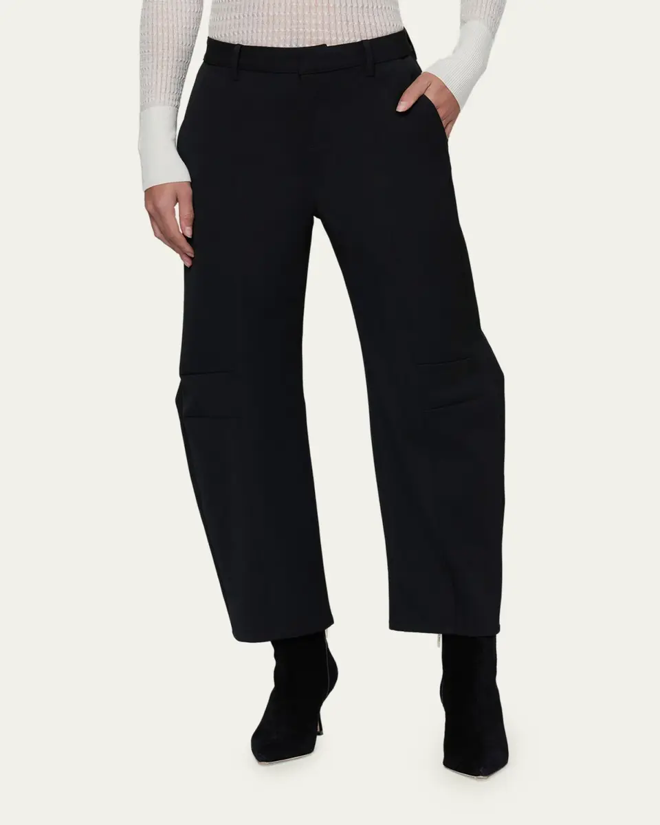L'Agence Colby Barrel-Leg Trousers | Thumbnail 4 L'Agence Colby Barrel-Leg Trousers | Thumbnail 4