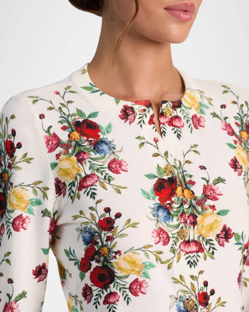 Alice + Olivia Gilded Rose Carson Cardigan | Thumbnail 5 Alice + Olivia Gilded Rose Carson Cardigan | Thumbnail 5