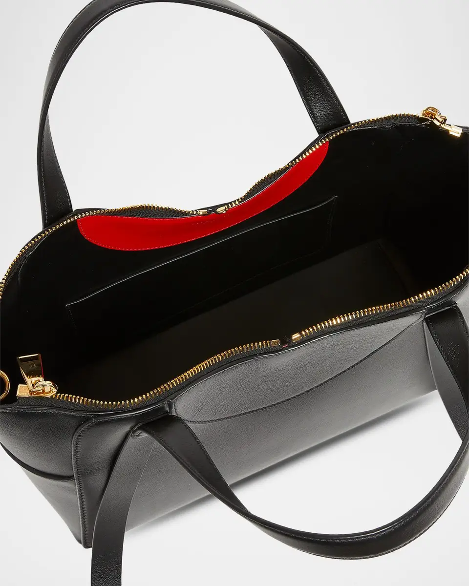 Givenchy Facet Small Chain-Embellished Leather Top-Handle Bag | Thumbnail 4 Givenchy Facet Small Chain-Embellished Leather Top-Handle Bag | Thumbnail 4