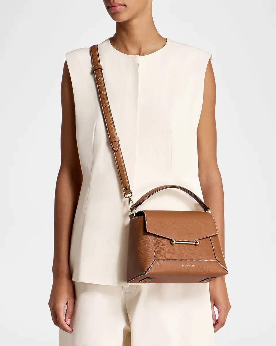 Strathberry Mosaic Envelope Flap Top-Handle Bag | Thumbnail 5 Strathberry Mosaic Envelope Flap Top-Handle Bag | Thumbnail 5