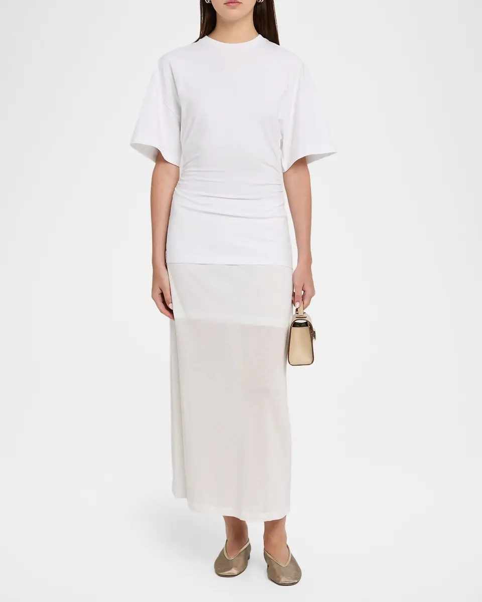 Akyn Studio Ada Sheer Jersey Midi Skirt | Thumbnail 2 Akyn Studio Ada Sheer Jersey Midi Skirt | Thumbnail 2