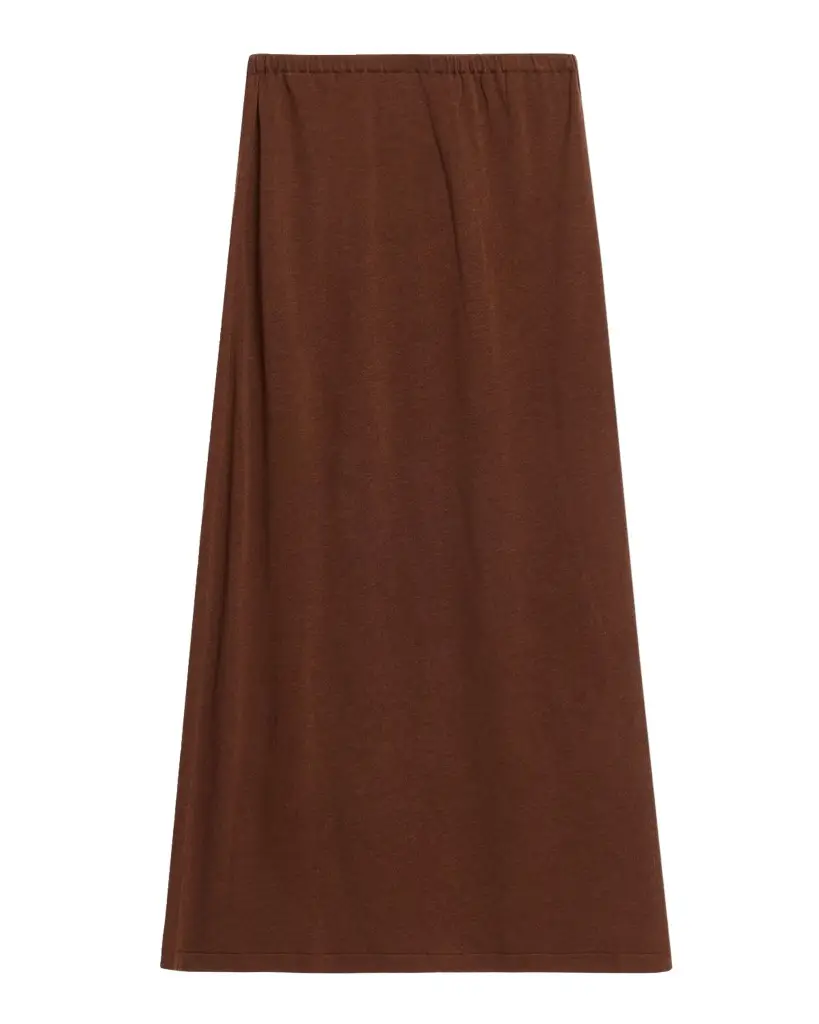 Akyn Studio Ada Sheer Jersey Midi Skirt | Image 1 Akyn Studio Ada Sheer Jersey Midi Skirt | Image 1