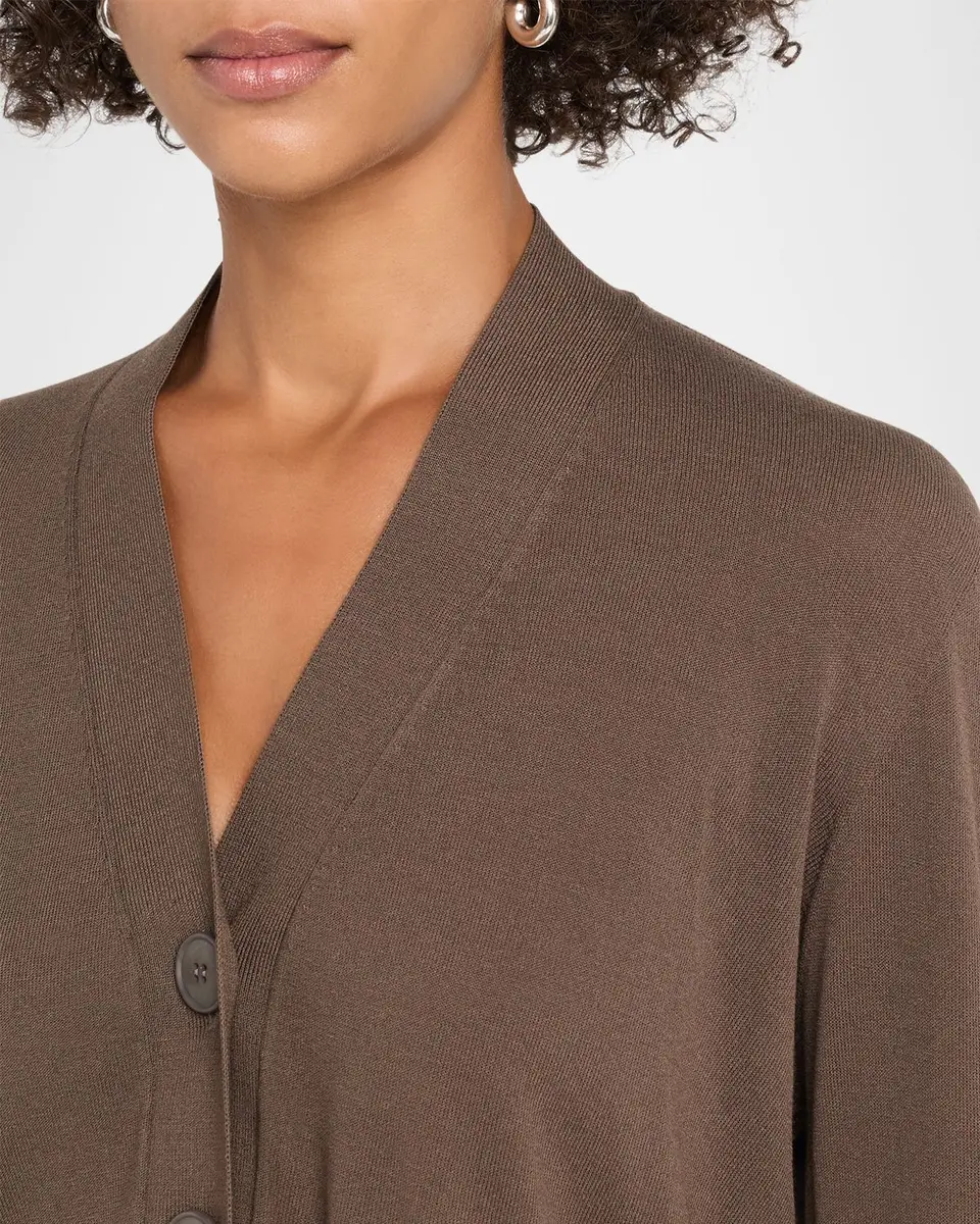 Oh My Goat V-Neck Viscose Knit Cardigan | Thumbnail 5 Oh My Goat V-Neck Viscose Knit Cardigan | Thumbnail 5