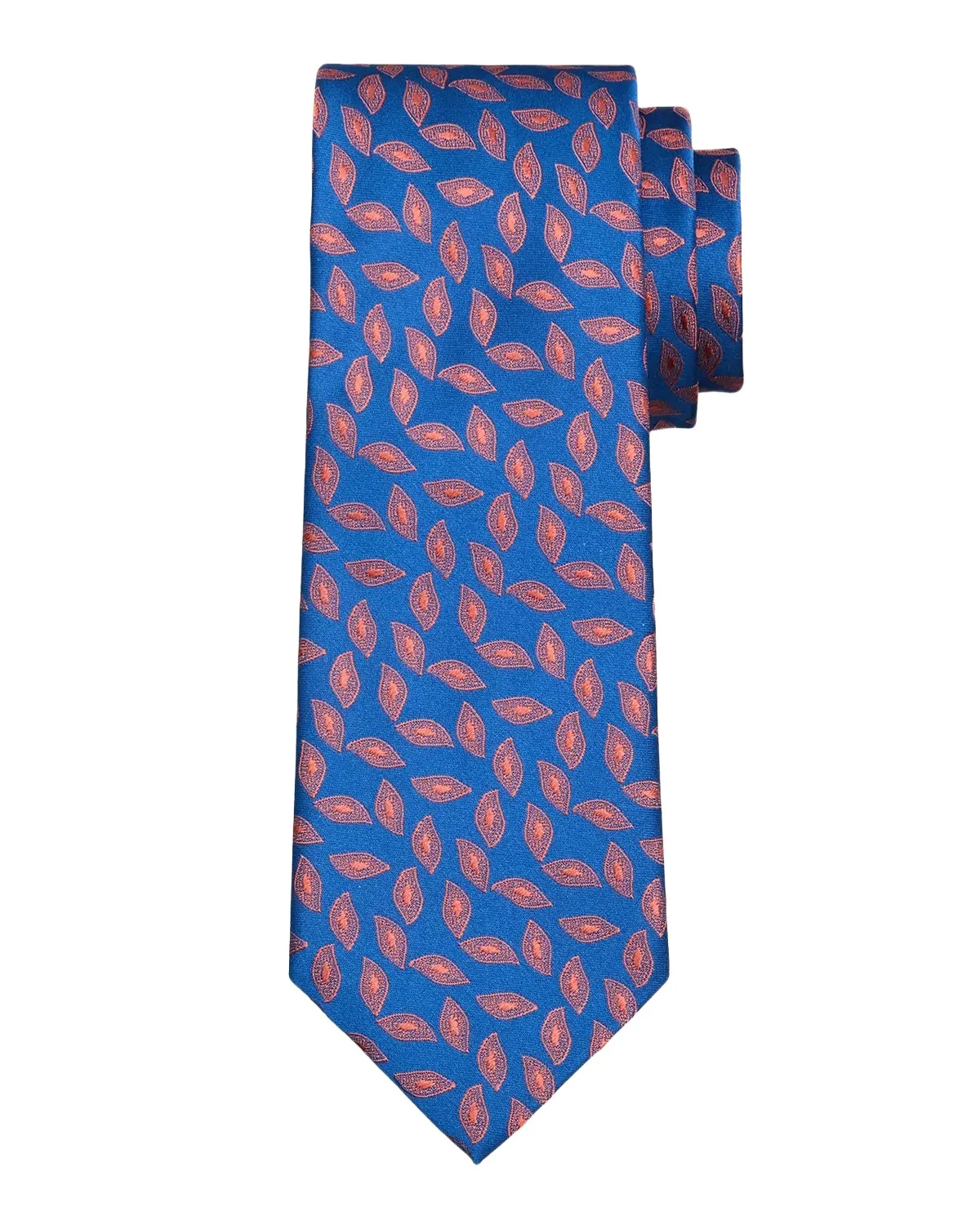 Charvet Men's Geometric Oblong Jacquard Silk Tie