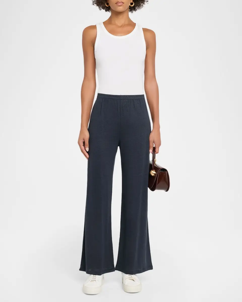 MAJESTIC FILATURES Wide-Leg Stretch Linen Pants | Thumbnail 2 MAJESTIC FILATURES Wide-Leg Stretch Linen Pants | Thumbnail 2