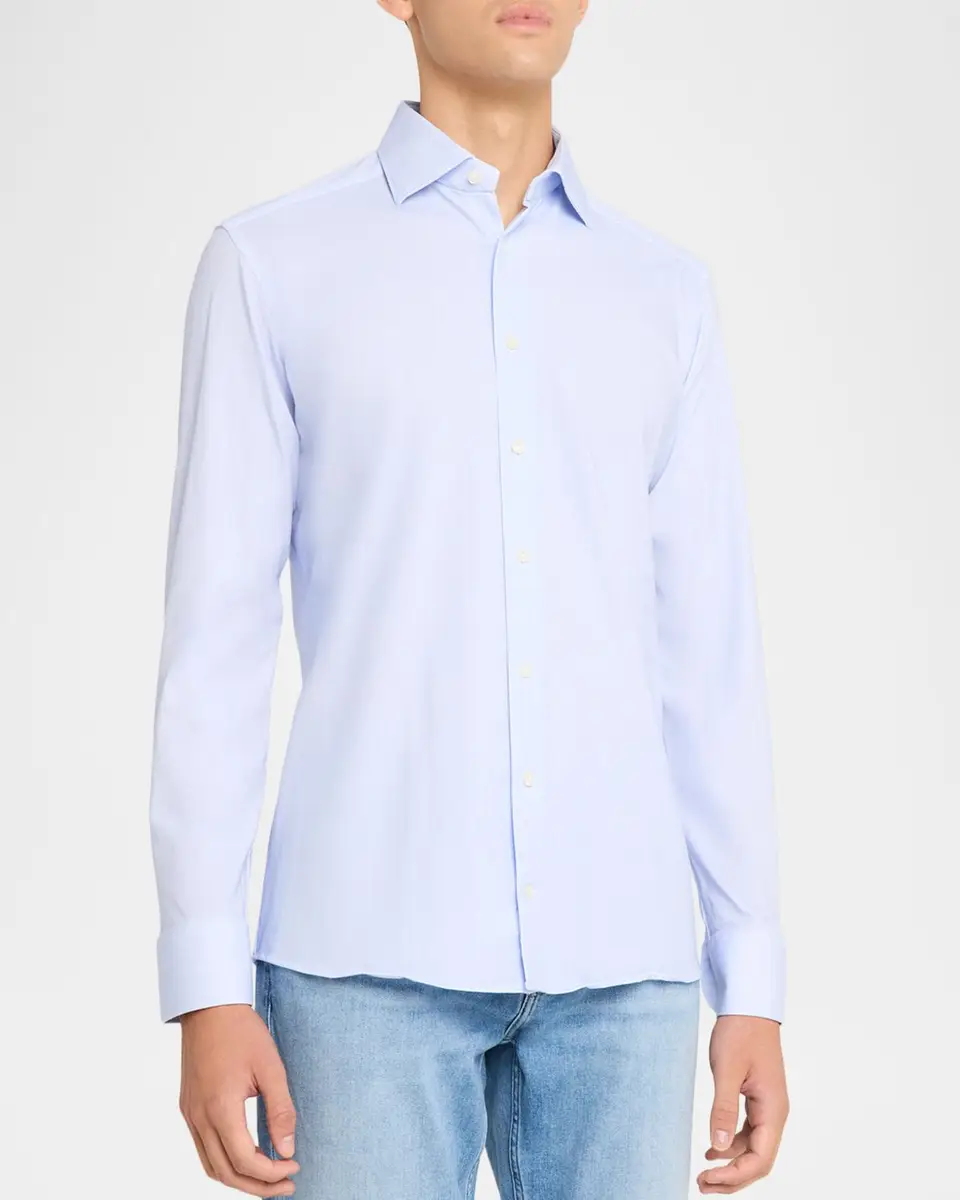 Eton Men's Slim Jersey Stretch Sport Shirt | Thumbnail 4 Eton Men's Slim Jersey Stretch Sport Shirt | Thumbnail 4