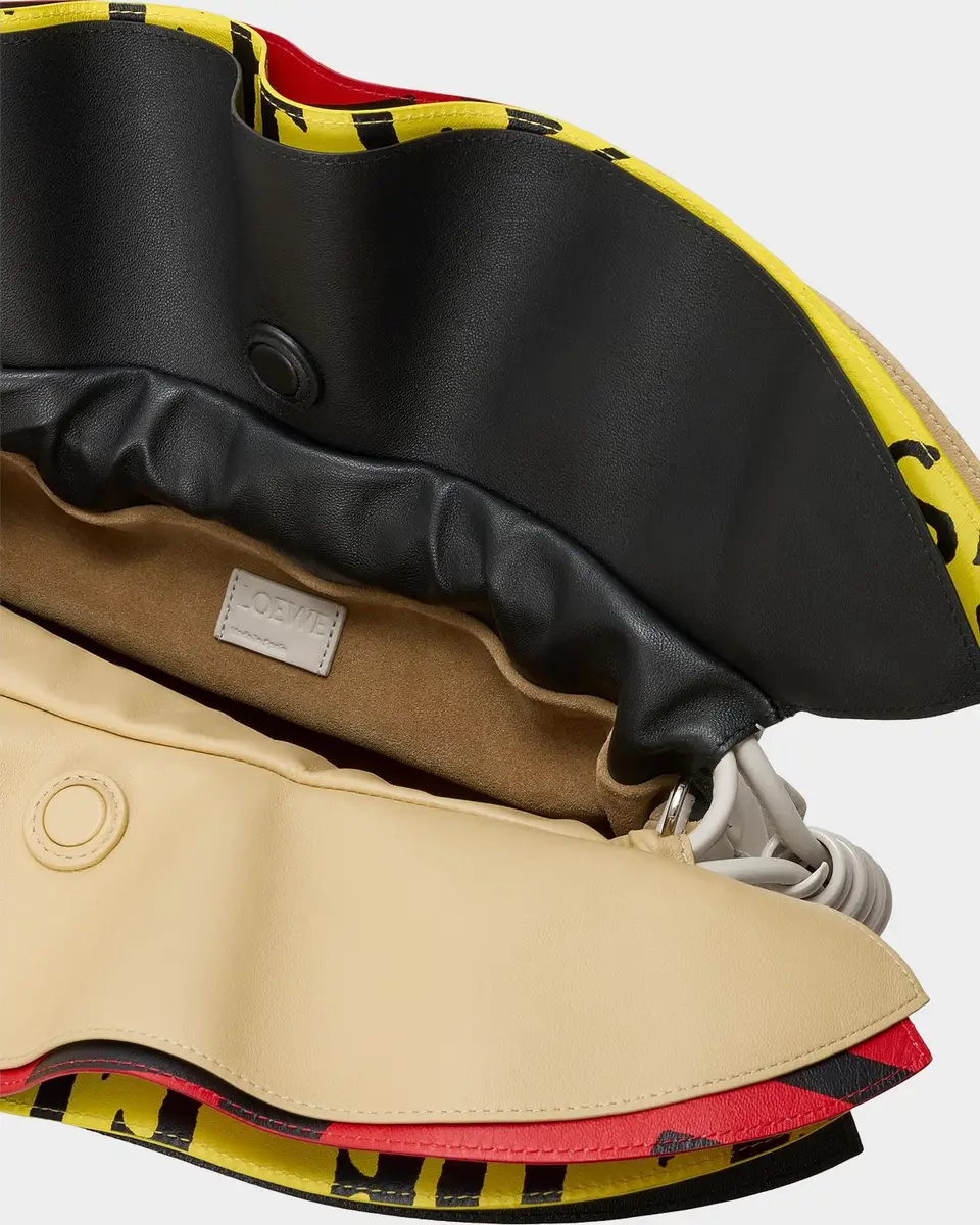 Loewe Millefeuille Flamenco Medium Leather Clutch | Thumbnail 3