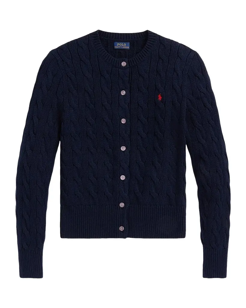 Polo Ralph Lauren Cable-Knit Cotton Cardigan | Image 1 Polo Ralph Lauren Cable-Knit Cotton Cardigan | Image 1