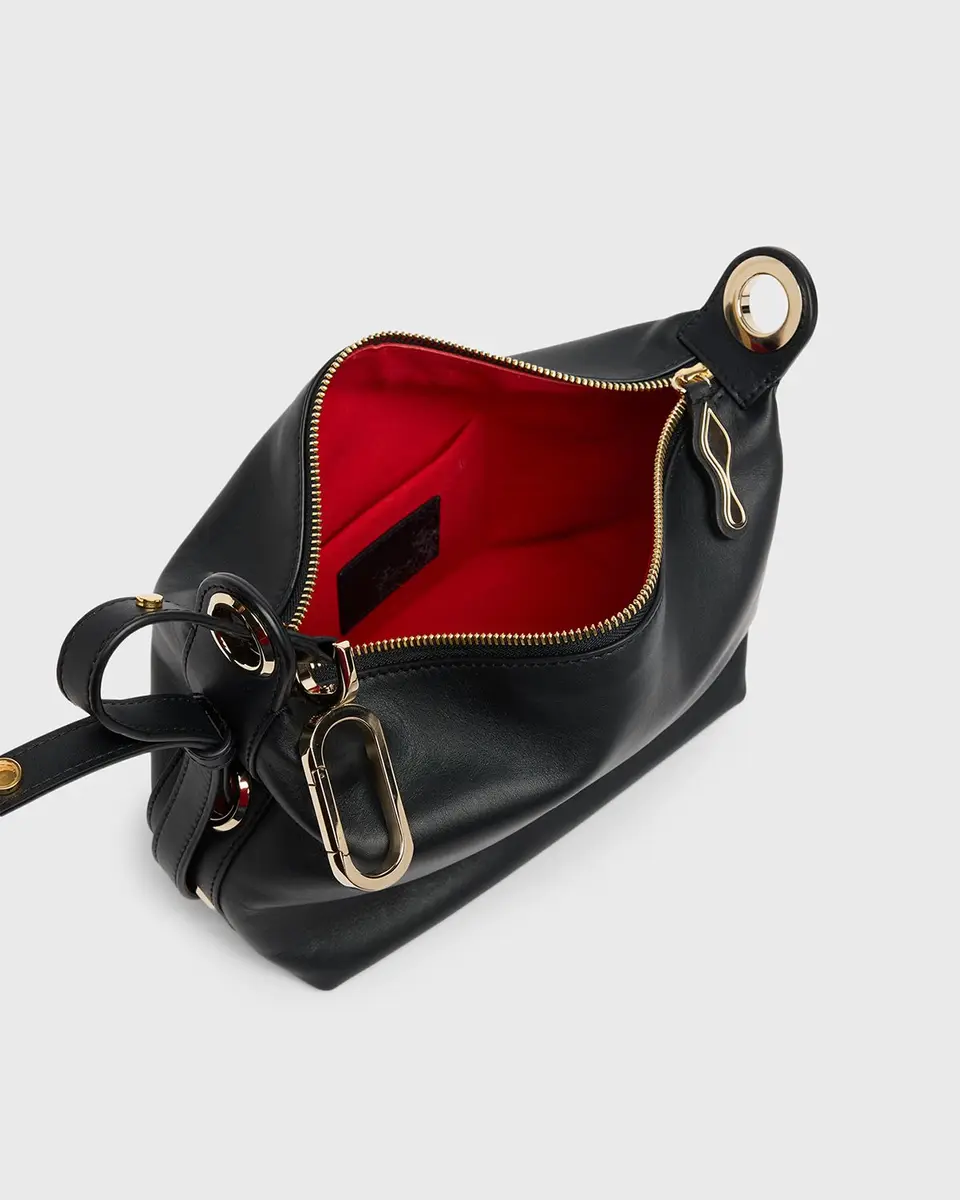 Christian Louboutin Flo Leather Pouch Bag | Thumbnail 3 Christian Louboutin Flo Leather Pouch Bag | Thumbnail 3