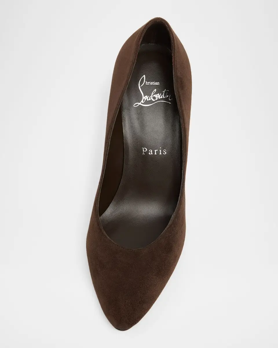 Christian Louboutin 85mm Fannylove Suede Pumps | Thumbnail 4 Christian Louboutin 85mm Fannylove Suede Pumps | Thumbnail 4