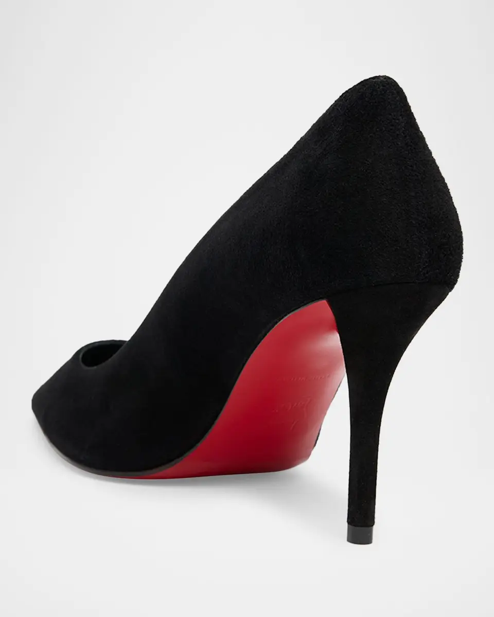 Christian Louboutin 80mm Miss Z Suede Pumps | Thumbnail 2 Christian Louboutin 80mm Miss Z Suede Pumps | Thumbnail 2
