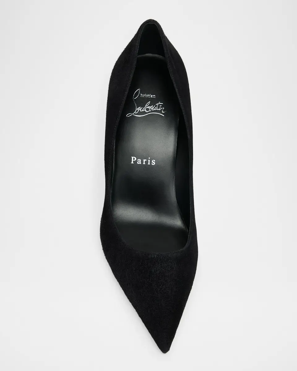 Christian Louboutin 80mm Miss Z Suede Pumps | Thumbnail 4 Christian Louboutin 80mm Miss Z Suede Pumps | Thumbnail 4