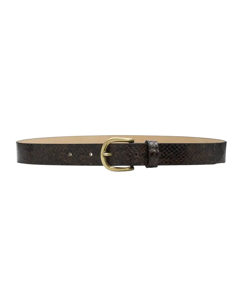 Isabel Marant Zap Snake-Print Leather Belt | Image 1 Isabel Marant Zap Snake-Print Leather Belt | Image 1