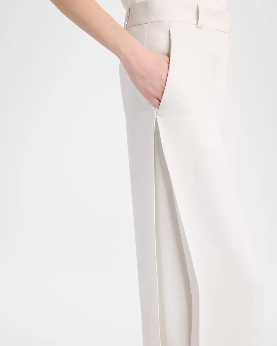 Giorgio Armani Side Pleat Straight-Leg Silk Trousers | Thumbnail 5 Giorgio Armani Side Pleat Straight-Leg Silk Trousers | Thumbnail 5