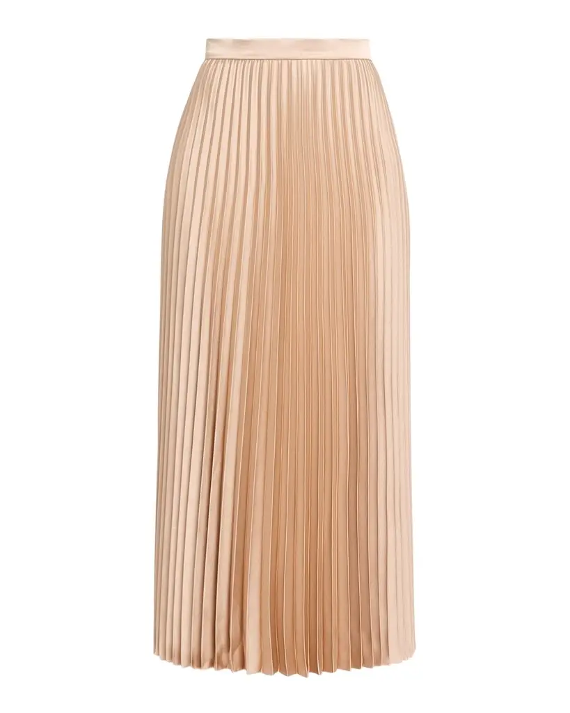 Weekend Max Mara Pleated Washed Satin Maxi Skirt | Image 1 Weekend Max Mara Pleated Washed Satin Maxi Skirt | Image 1