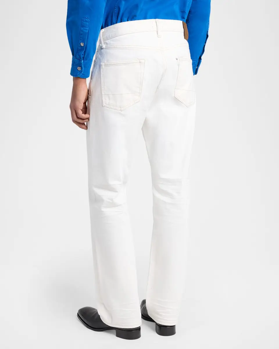 Tom Ford Men's Comfort Stretch Flat-Front Trousers | Thumbnail 3 Tom Ford Men's Comfort Stretch Flat-Front Trousers | Thumbnail 3