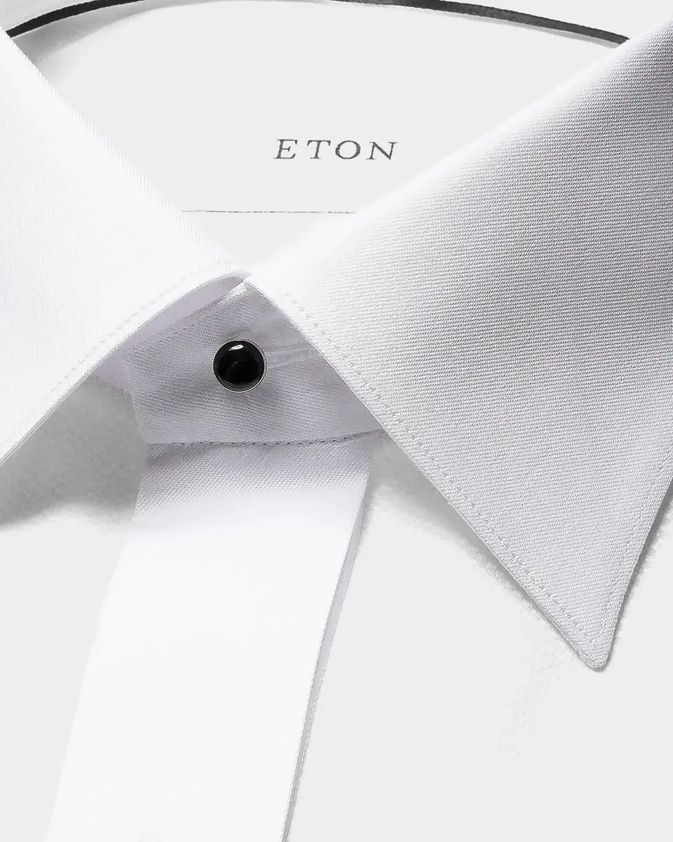 Eton Men's Cotton Dobby Slim Fit Shirt | Thumbnail 2 Eton Men's Cotton Dobby Slim Fit Shirt | Thumbnail 2