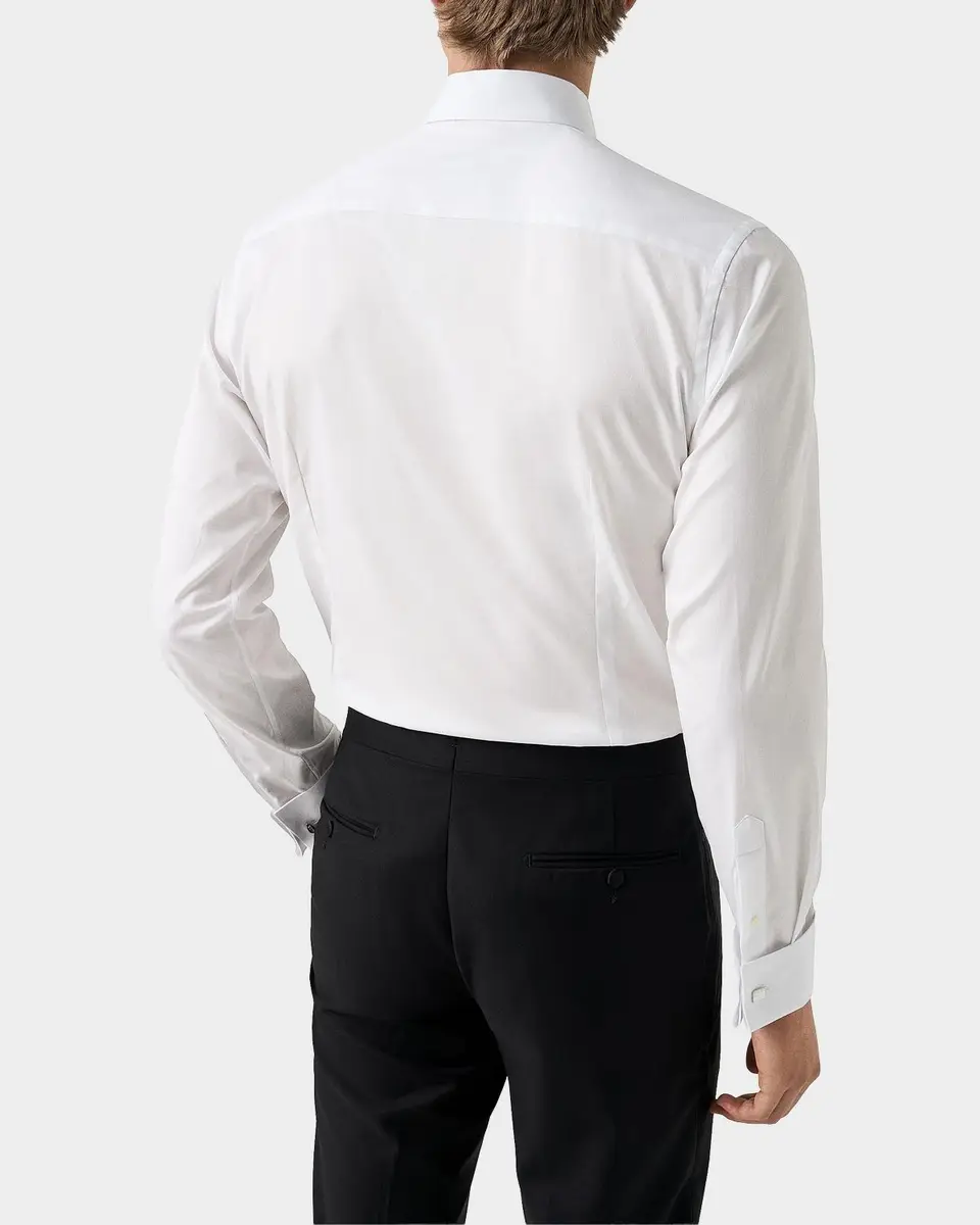 Eton Men's Cotton Dobby Slim Fit Shirt | Thumbnail 3 Eton Men's Cotton Dobby Slim Fit Shirt | Thumbnail 3