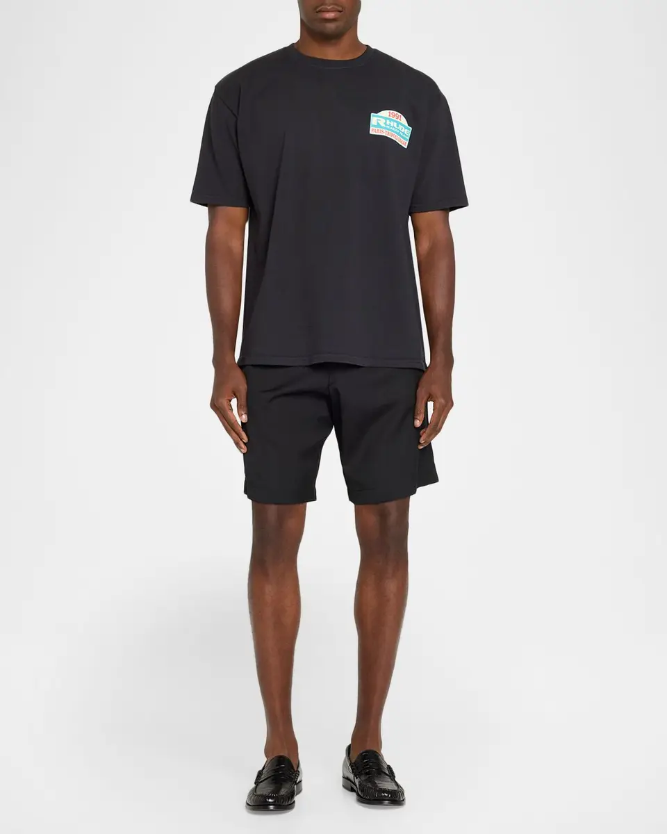 Rhude Tripoli Rally Team Cotton Crewneck T-Shirt | Thumbnail 2