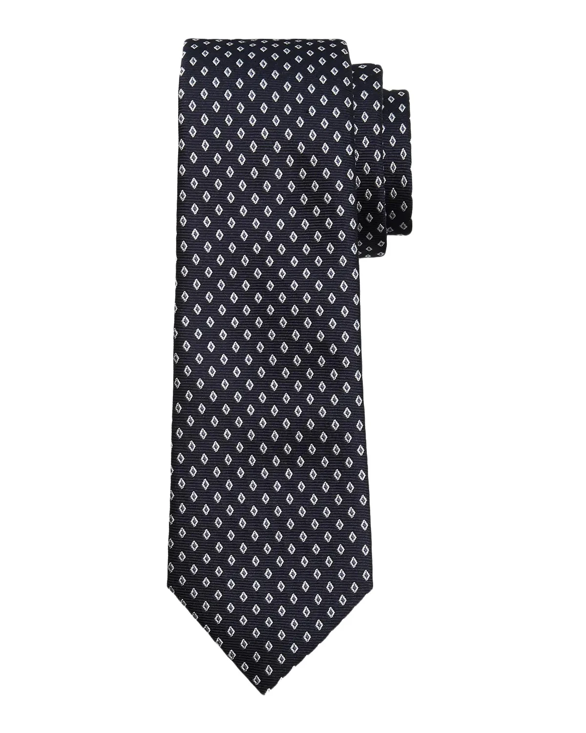 Men's Micro-Diamond Silk Tie Men's Micro-Diamond Silk Tie