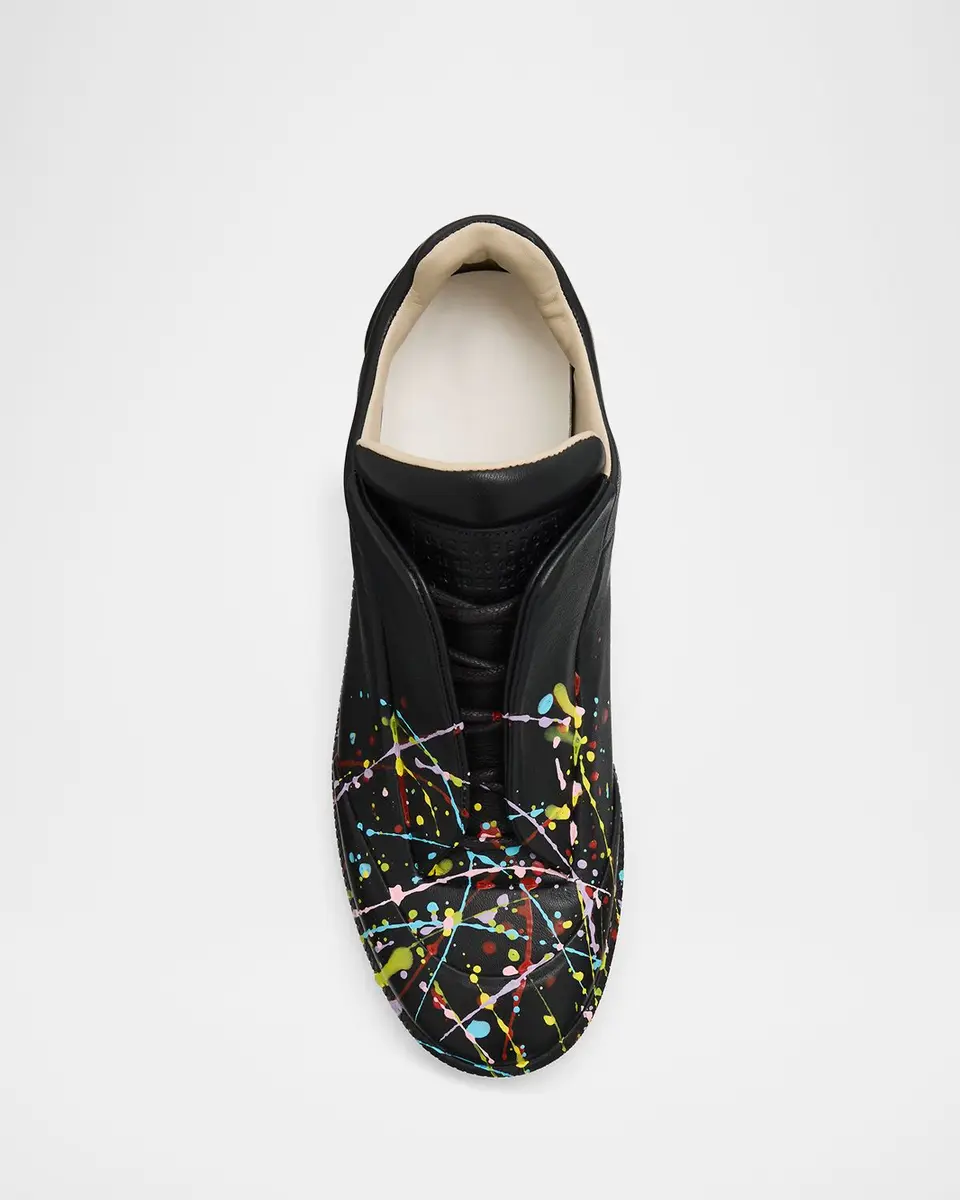 Maison Margiela Future Leather Low-Top Sneakers | Thumbnail 4