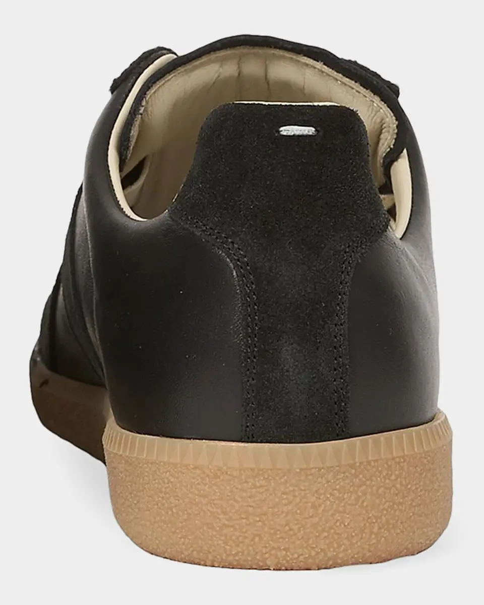 Maison Margiela Men's Replica Suede Low-Top Sneakers | Thumbnail 2