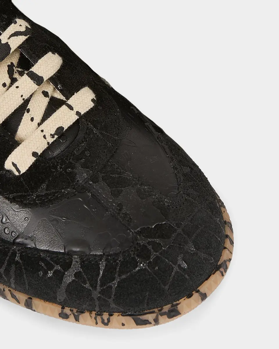 Maison Margiela Men's Replica Suede Low-Top Sneakers | Thumbnail 3