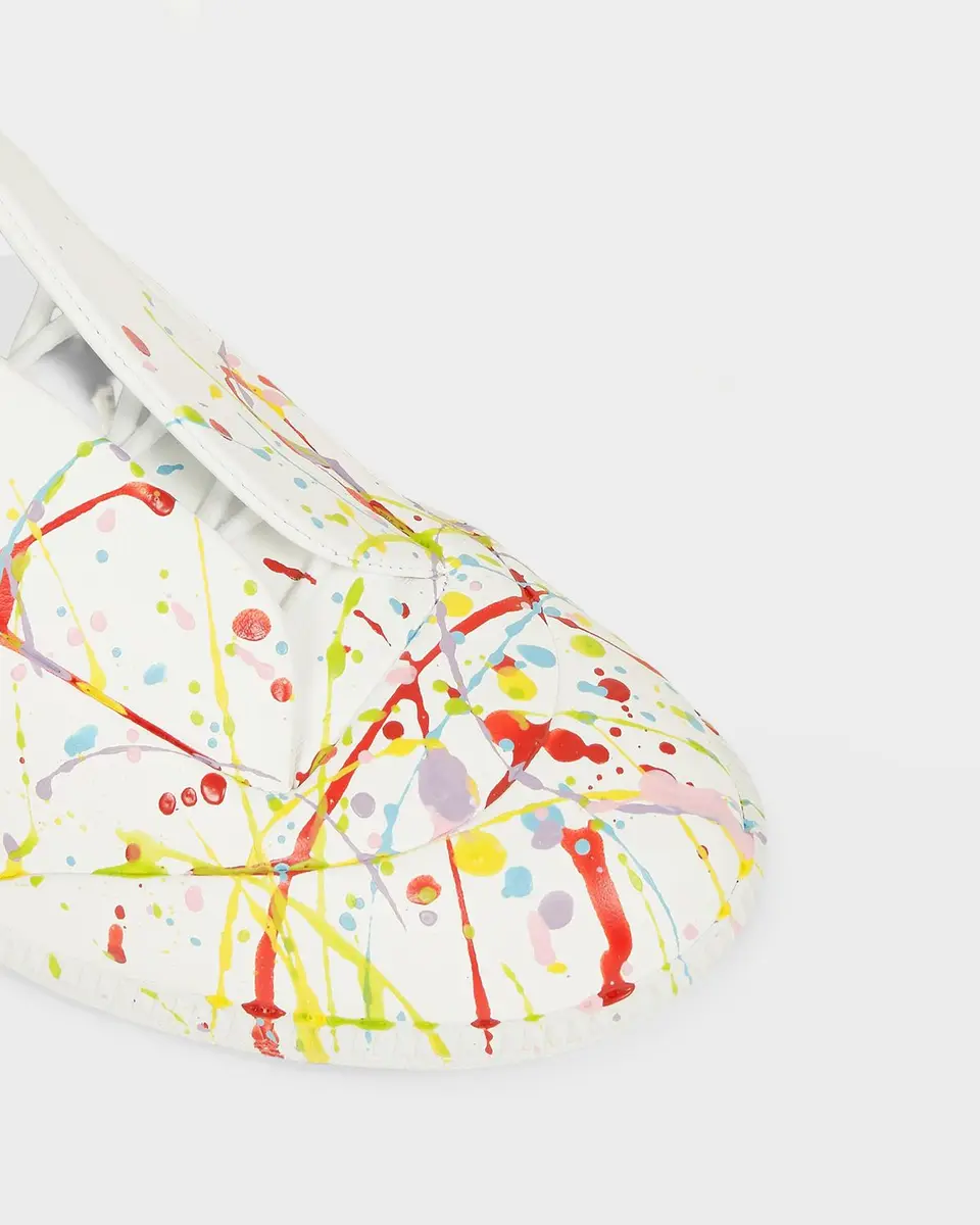 Maison Margiela Future Leather Low-Top Sneakers | Thumbnail 3