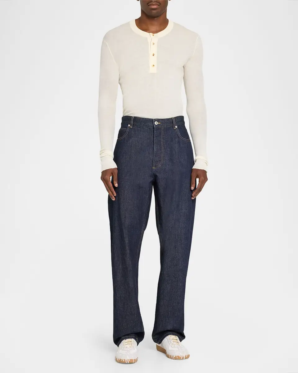Maison Margiela Men's Replica Suede Low-Top Sneakers | Thumbnail 3