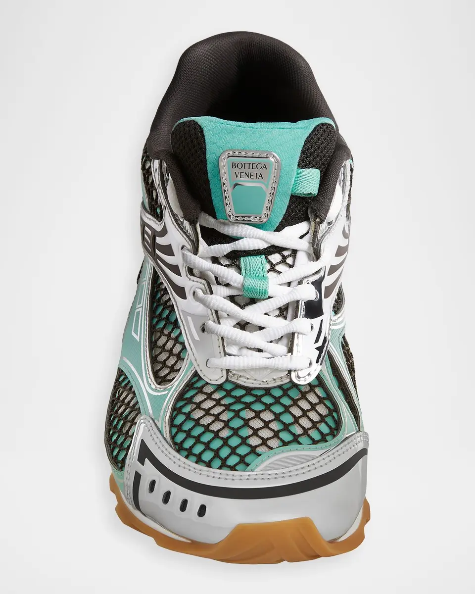 Bottega Veneta Women's Orbit Metallic Net Runner Sneakers | Thumbnail 5 Bottega Veneta Women's Orbit Metallic Net Runner Sneakers | Thumbnail 5