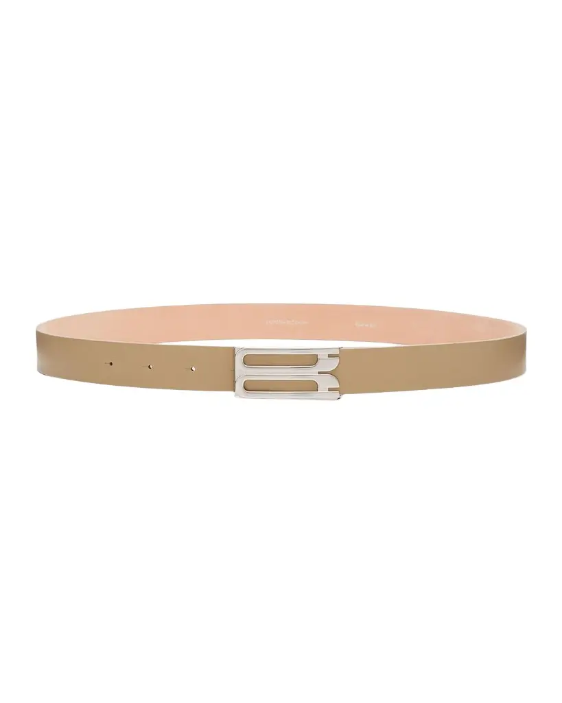 Dorian Frame Belt in Shiny Leather Dorian Frame Belt in Shiny Leather