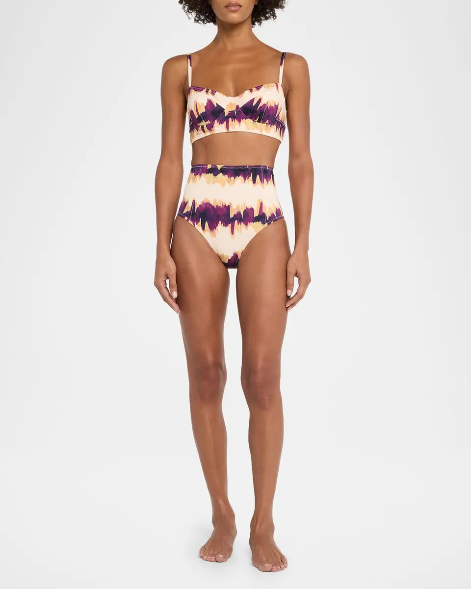 Ulla Johnson Zahara High-Waist Bikini Bottoms | Thumbnail 2 Ulla Johnson Zahara High-Waist Bikini Bottoms | Thumbnail 2