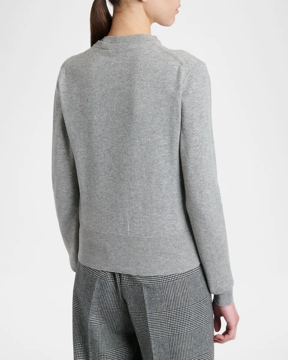 Dolce & Gabbana Pearly Button Cashmere Crewneck Cardigan | Thumbnail 3 Dolce & Gabbana Pearly Button Cashmere Crewneck Cardigan | Thumbnail 3