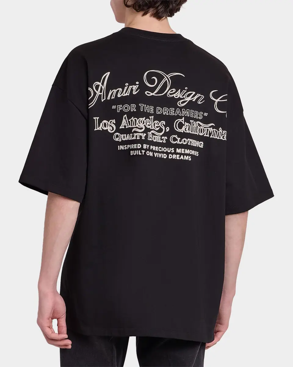 AMIRI Men's Dreamers Logo Cotton T-Shirt | Thumbnail 3