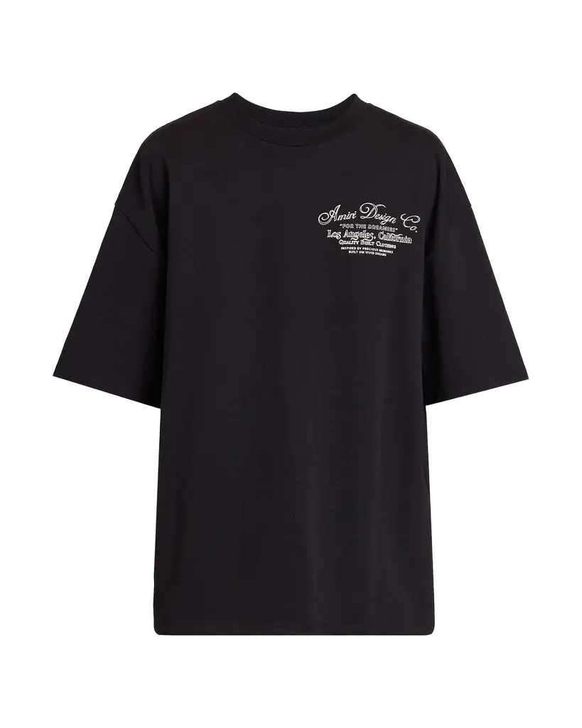 AMIRI Men's Dreamers Logo Cotton T-Shirt