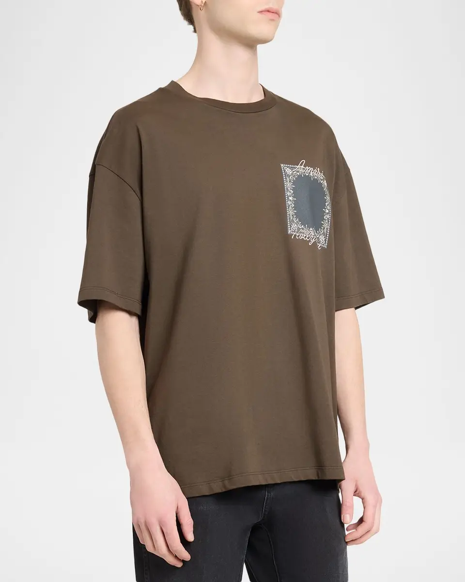 AMIRI Men's Ma Quad Bandana T-Shirt | Thumbnail 4 AMIRI Men's Ma Quad Bandana T-Shirt | Thumbnail 4