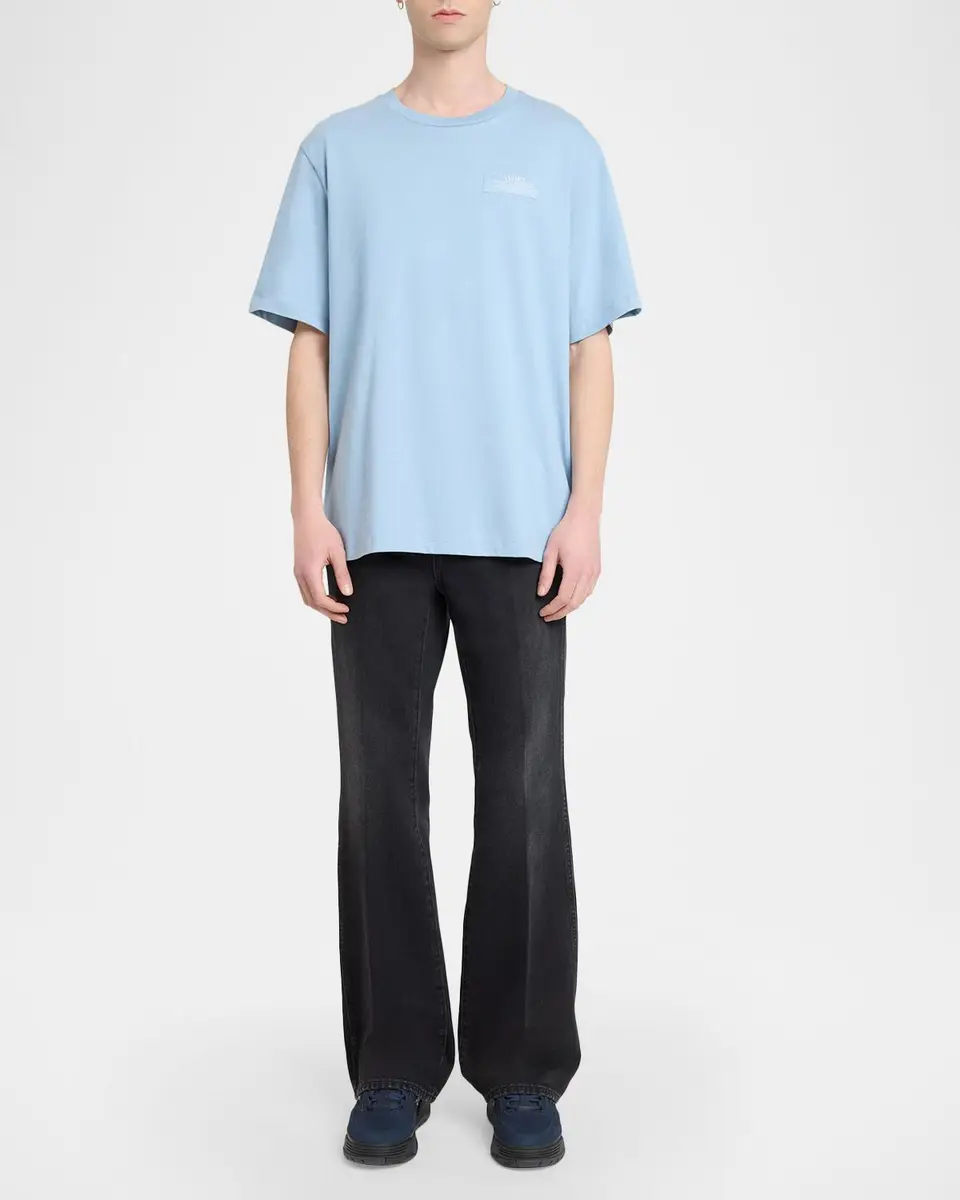 AMIRI Men's Spirit Label Cotton T-Shirt | Thumbnail 2