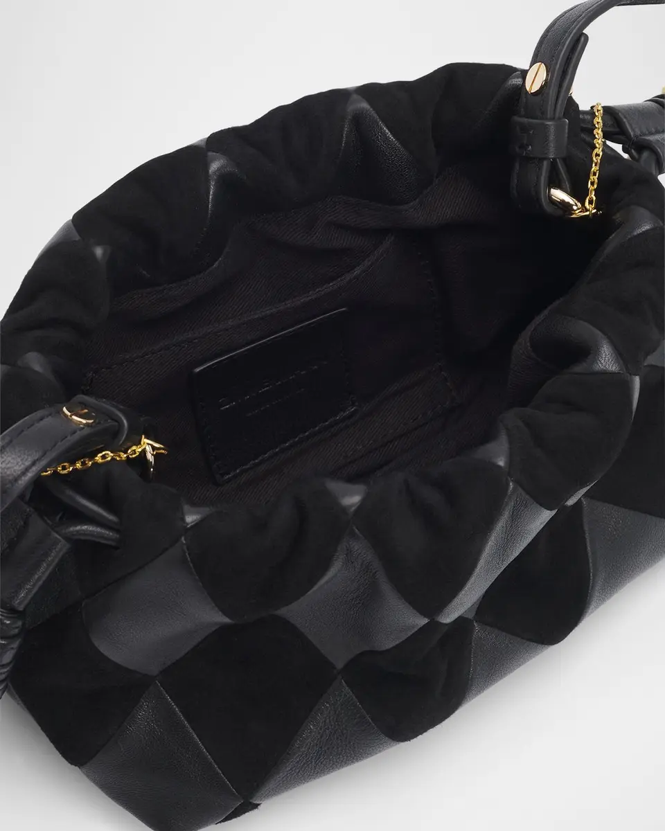Zimmermann Cloud 91 Small Suede & Leather Clutch Bag | Thumbnail 4 Zimmermann Cloud 91 Small Suede & Leather Clutch Bag | Thumbnail 4