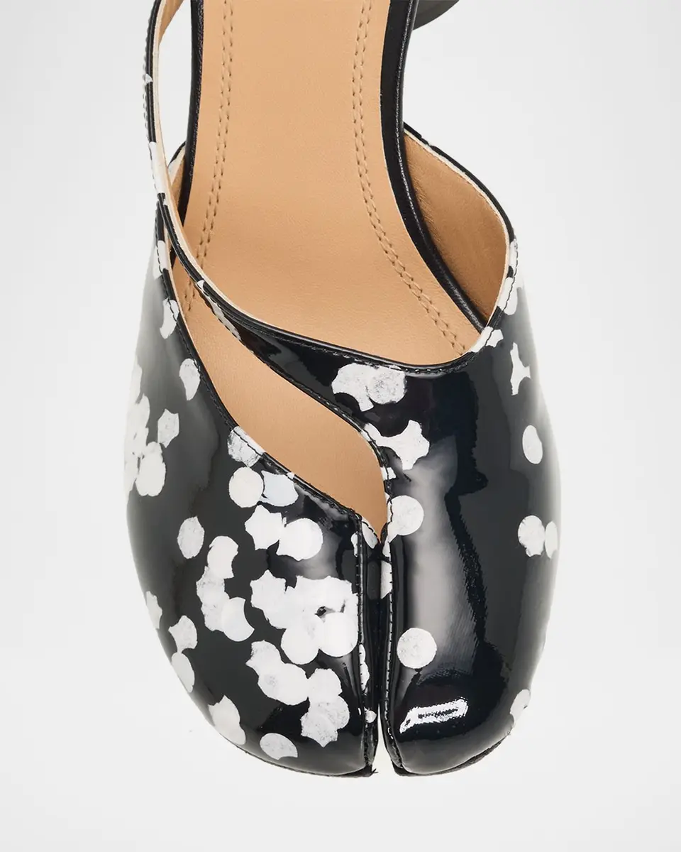 Maison Margiela 80mm Tabi Confetti Patent Leather Pumps | Thumbnail 6 Maison Margiela 80mm Tabi Confetti Patent Leather Pumps | Thumbnail 6