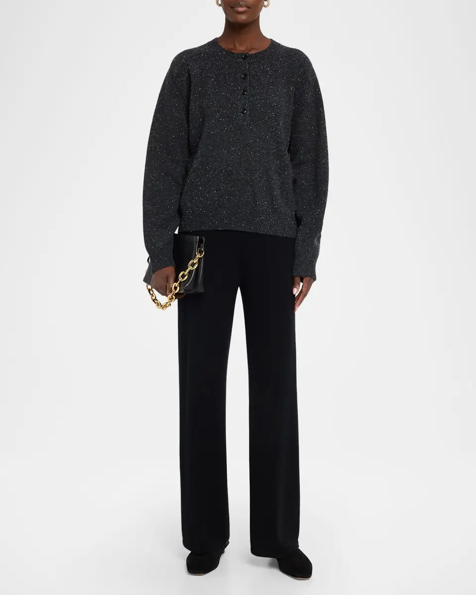 Loulou de Saison Malo Rib-Knit Cashmere Sweater | Thumbnail 2 Loulou de Saison Malo Rib-Knit Cashmere Sweater | Thumbnail 2