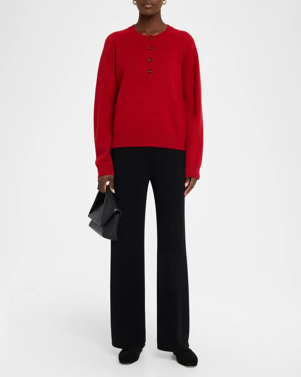 Loulou de Saison Malo Rib-Knit Cashmere Sweater | Thumbnail 2 Loulou de Saison Malo Rib-Knit Cashmere Sweater | Thumbnail 2