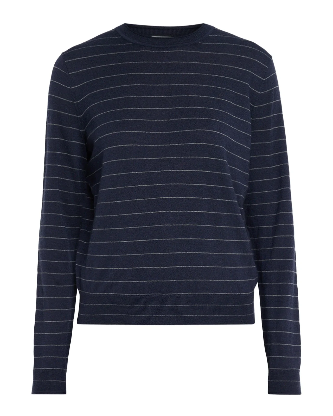 Striped Crewneck Cashmere Sweater