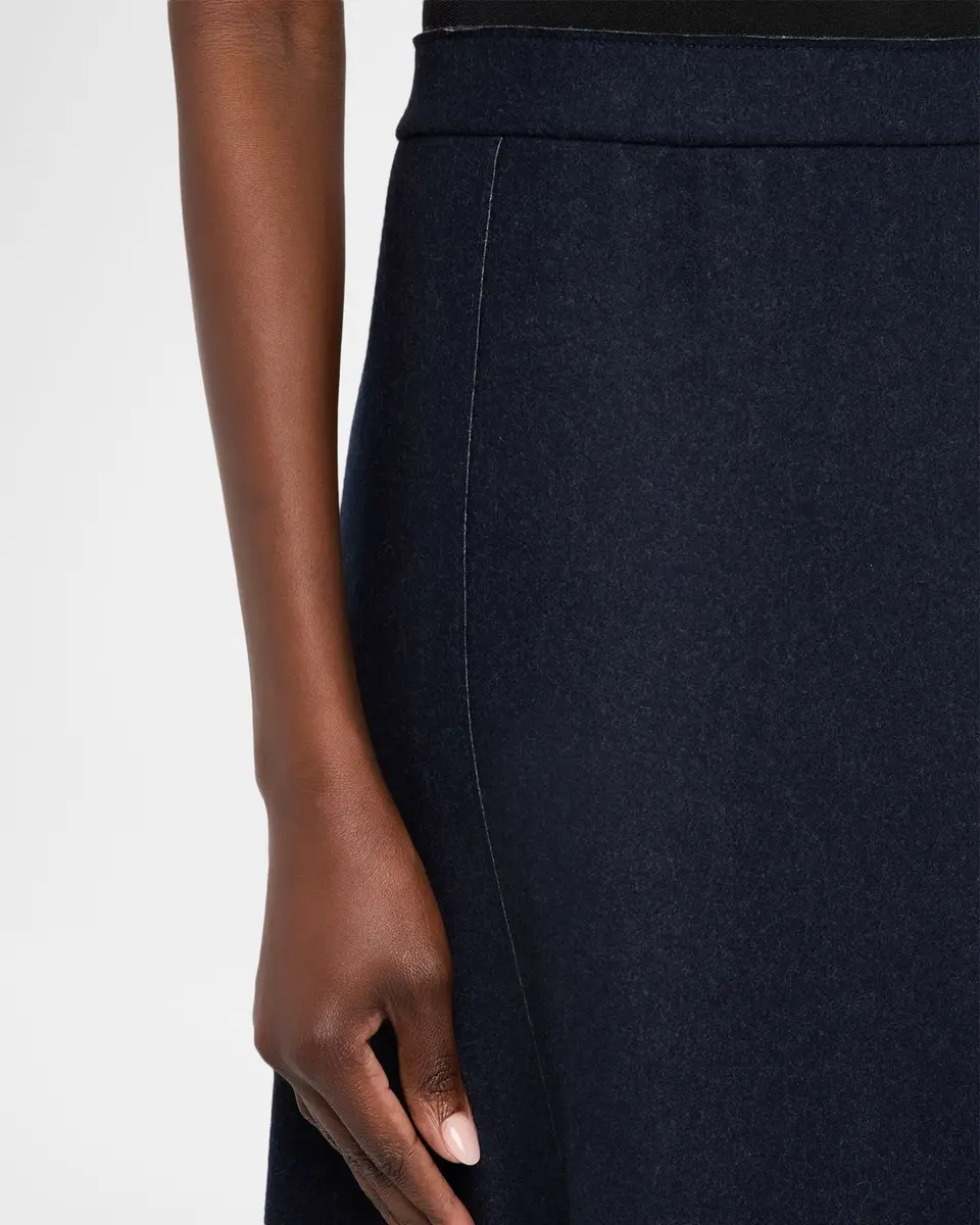 Lafayette 148 New York Reversible Flared Wool-Cashmere Maxi Skirt | Thumbnail 5 Lafayette 148 New York Reversible Flared Wool-Cashmere Maxi Skirt | Thumbnail 5