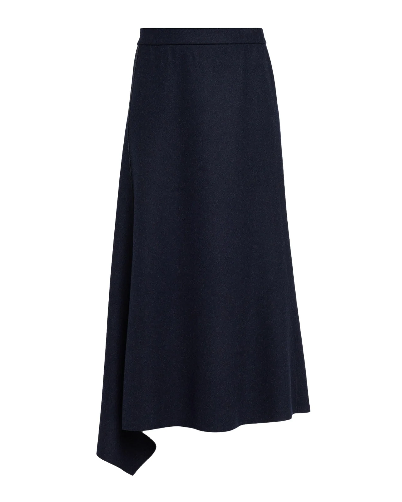 Reversible Flared Wool-Cashmere Maxi Skirt