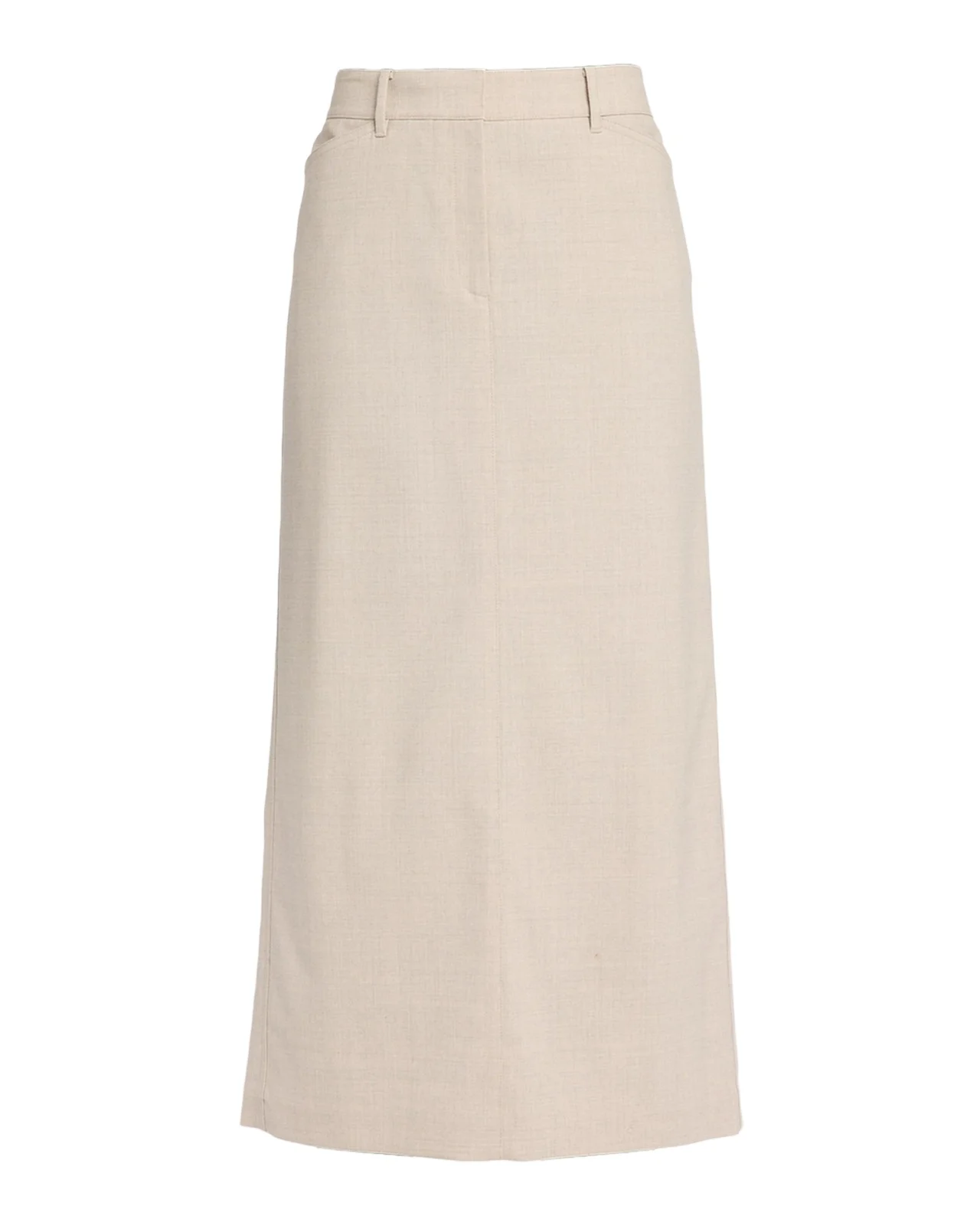 Lafayette 148 New York Stretch Wool Column Trouser Midi Skirt