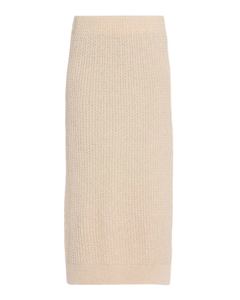 Lafayette 148 New York Cable-Knit Cashmere Midi Skirt | Image 1 Lafayette 148 New York Cable-Knit Cashmere Midi Skirt | Image 1