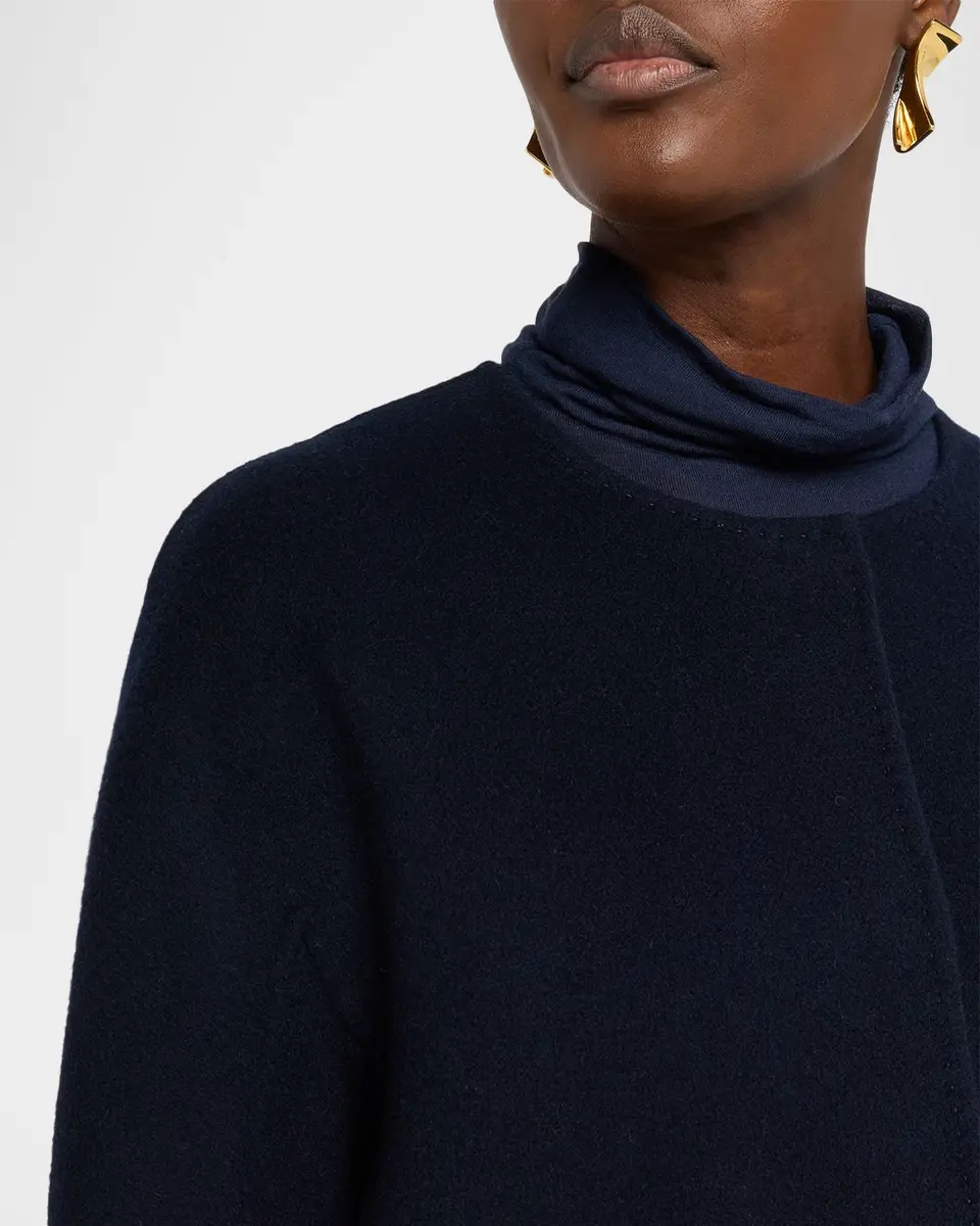 Lafayette 148 New York Crewneck Wool-Cashmere Jacket | Thumbnail 5 Lafayette 148 New York Crewneck Wool-Cashmere Jacket | Thumbnail 5