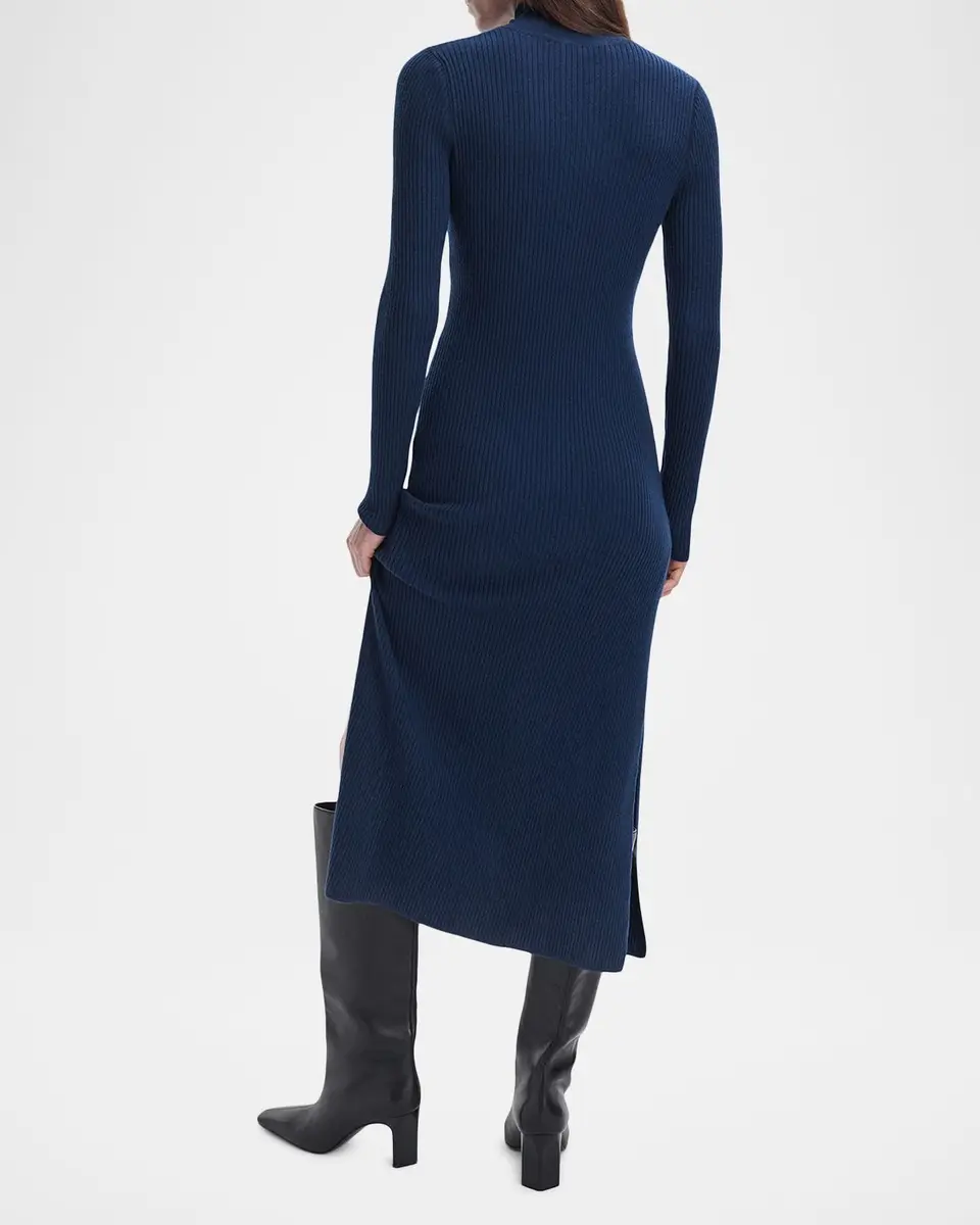 rag & bone Lucy Knit Henley Midi Dress | Thumbnail 3 rag & bone Lucy Knit Henley Midi Dress | Thumbnail 3